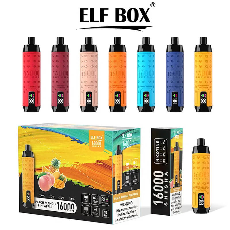 ELF BOX Shisha 16000 Puffs Disposable Vape