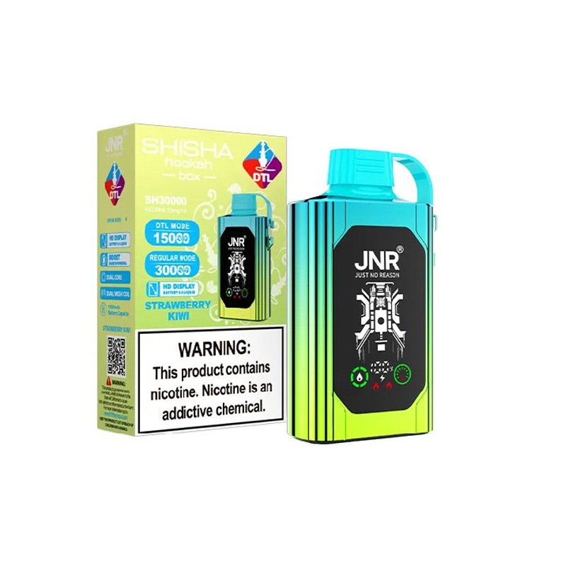 JNR Shisha Hookah Box 30000 Puffs Disposable Vape