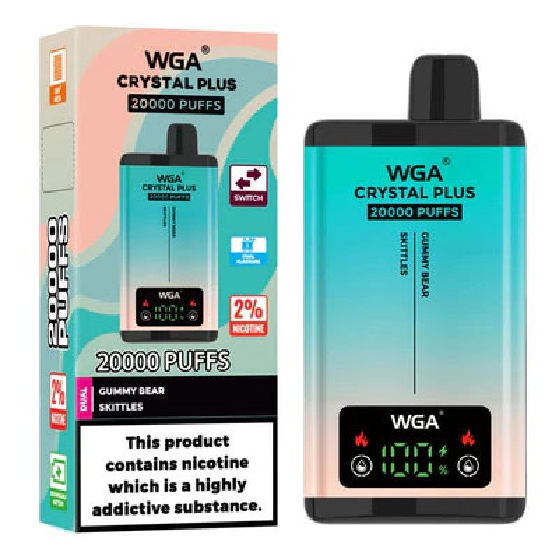 WGA Crystal Plus 20000 Disposable Vape