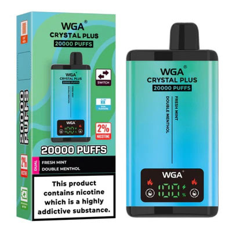 WGA Crystal Plus 20000 Disposable Vape