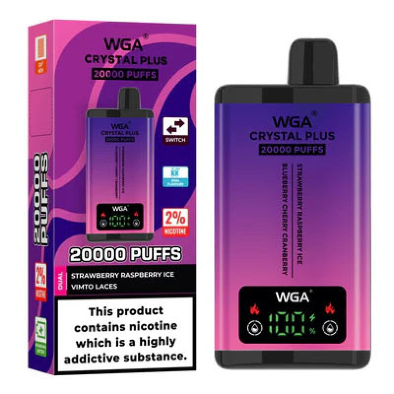 WGA Crystal Plus 20000 Disposable Vape