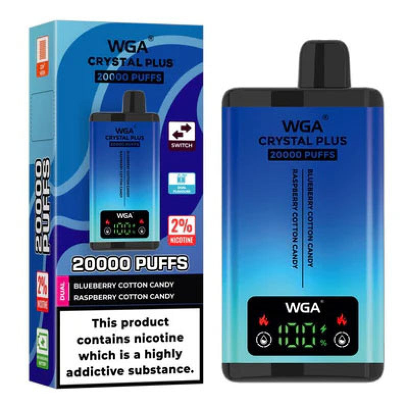 WGA Crystal Plus 20000 Disposable Vape